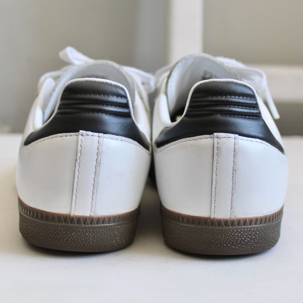 Adidas Originals 926 Samba ADV Shoes Sneakers White Black Size 7 Mens / 8 Womens - Picture 3 of 8
